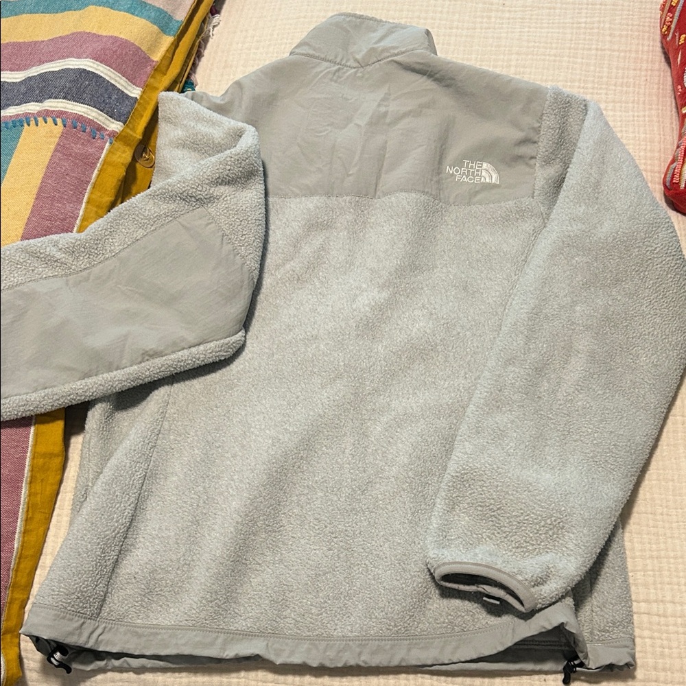 The North Face Light Gray Fleece Jacket